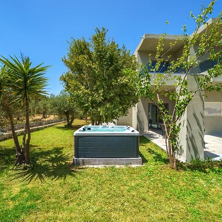 גאורגיופוליס Villa Marian With Private Swimming Pool & Jacuzzi מראה חיצוני תמונה